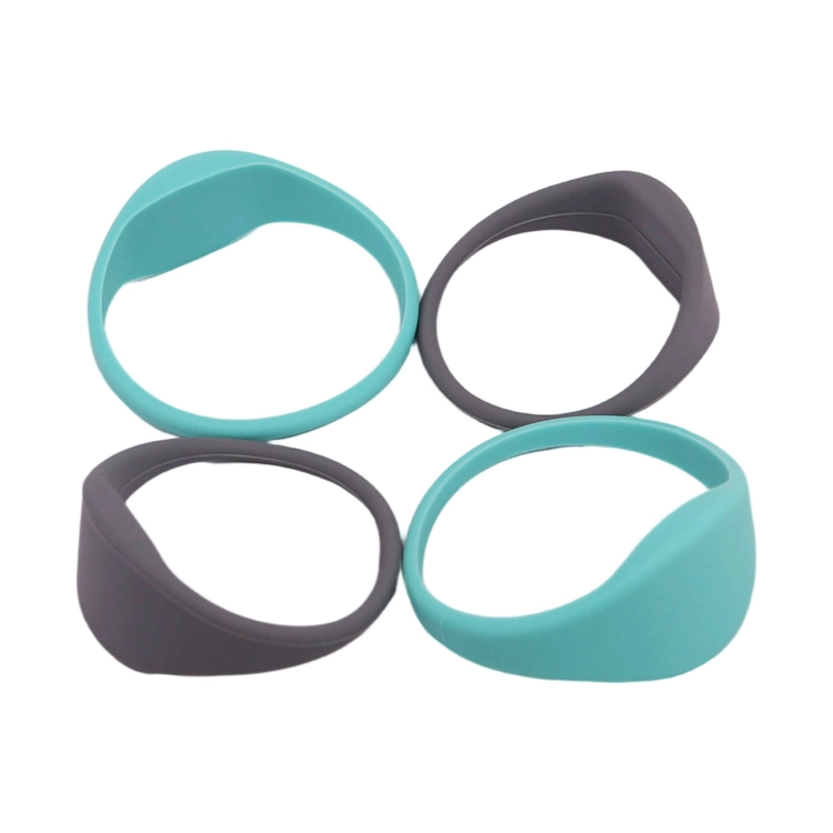 Customizable MIFARE 1K Silicone Wristband for Gym Membership 1
