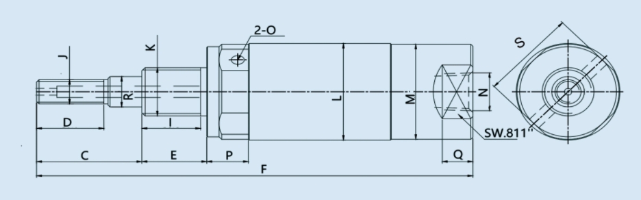 Quality Repairable Air Cylinders with 3/4'' Bore: Precision for Poly Bag Hole Punching Manufacturer | NTA 7