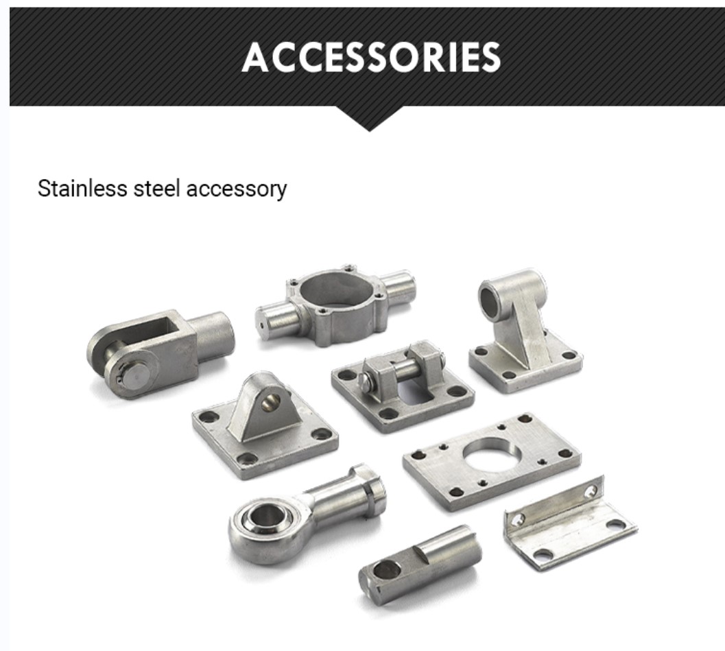 All Stainless Steel Compact Pneumatic Air Cylinders High Quality Corrosion Resistant  for Chemical Food&Beverage Equipme 8