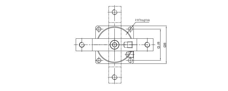 ACK Series Pneumatic Angle Cylinder 7