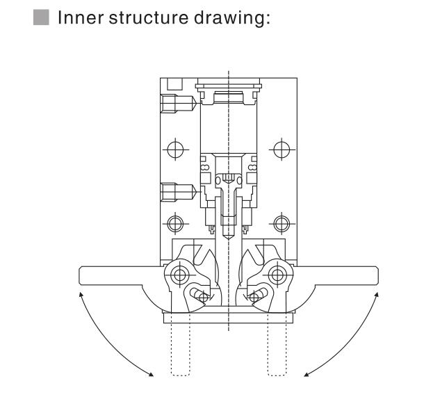 Пневматический цилиндровый цилиндр Air MHY Series для промышленных роботов 5