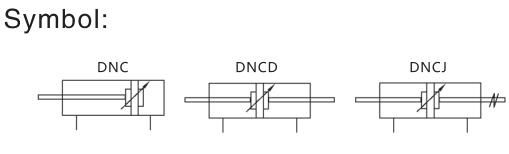 Low -Profil -Pneumatikzylinderpreis NTA DNC ISO15552, ISO6431 für die Fabrikautomatisierung 3