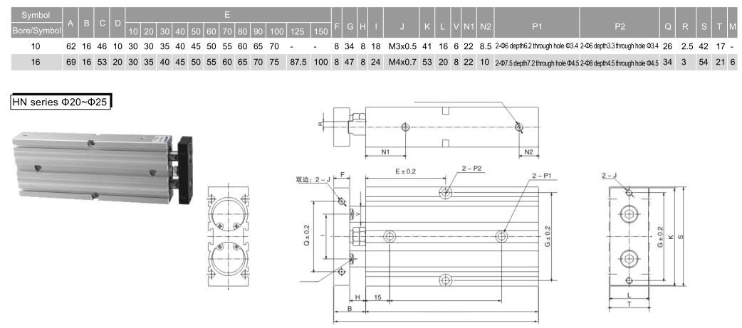 1583747160838301.jpg Dual Air Cylinder NTA HN for Manufacturing Automation 5