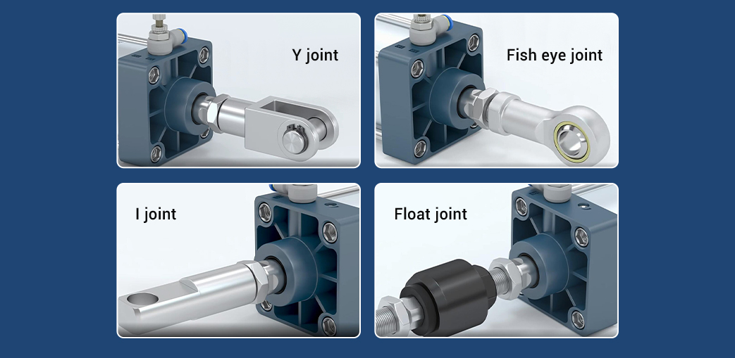 Luft betriebene Zylinder NTA -Serie SC China für die Prozessautomatisierung 6