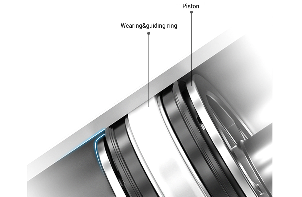 Luft betriebene Zylinder NTA -Serie SC China für die Prozessautomatisierung 18