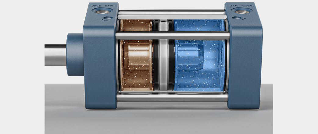 Luft betriebene Zylinder NTA -Serie SC China für die Prozessautomatisierung 24