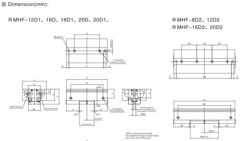 MHF de aire de aire bajo con fuerza de agarre fuerte 6