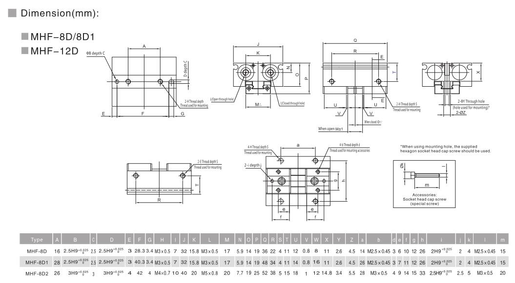 MHF de aire de aire bajo con fuerza de agarre fuerte 5