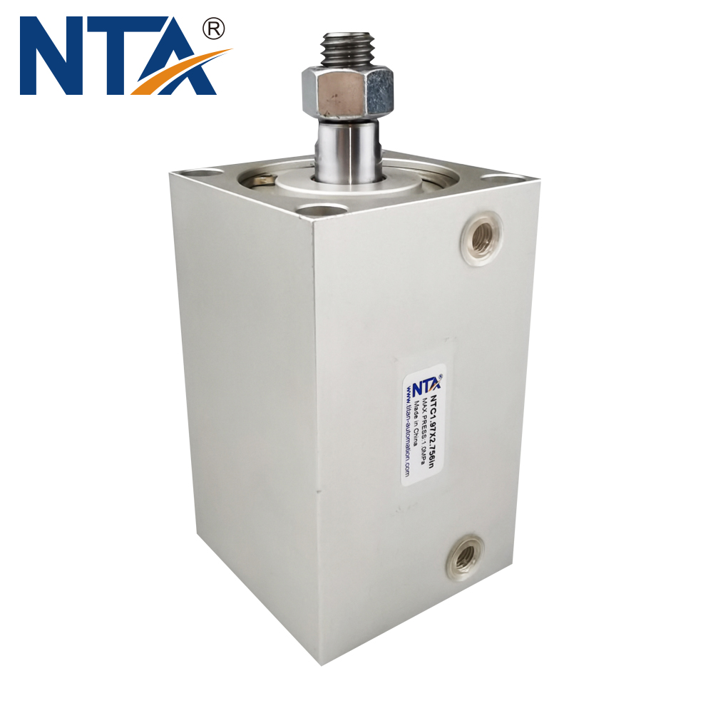 Quadratische flache pneumatische Zylinder NTC -Kompaktluftzylinder für enge Räume 1