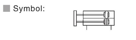 Mini slides cilindros MXS para aplicações pneumáticas com espaço apertado 2