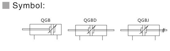 Auto Switch Pneumatic Piston Cylinder Actuator NTA QGB for Sale 2