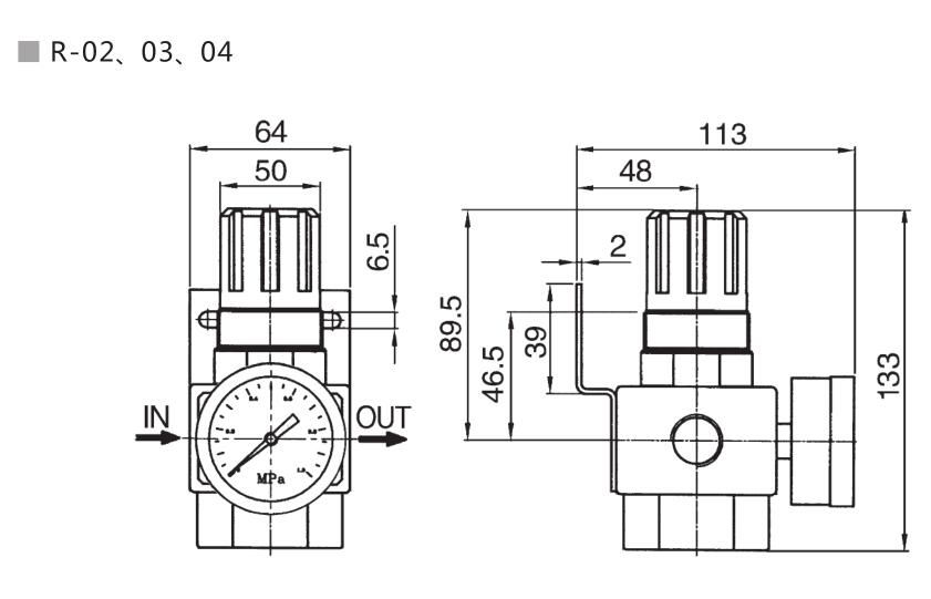 Regulador de la Serie U, proveedores de China del regulador de aire comprimido 7