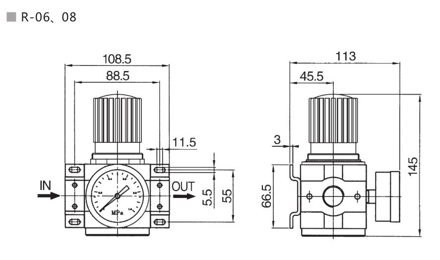 Regulador de la Serie U, proveedores de China del regulador de aire comprimido 8