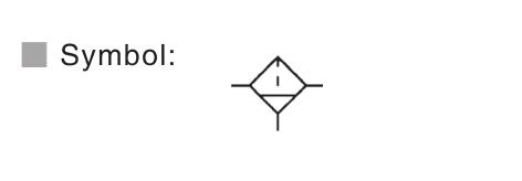 Lubricador de ar comprimido DL 6