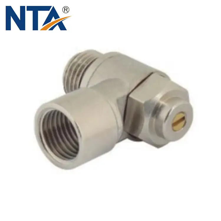 MSQF-G Female Slotted(non return) Brass/Metal Elbow Type/Universal Type/Push-lock Type Throttle Control 1
