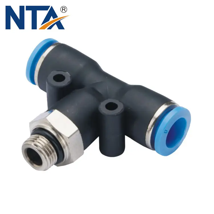 PB-G Branch Tee Plastic Push-in Fitting/Pneumatic Fitting/Compressed Air Fitting/One Touch Tube Fitting 1