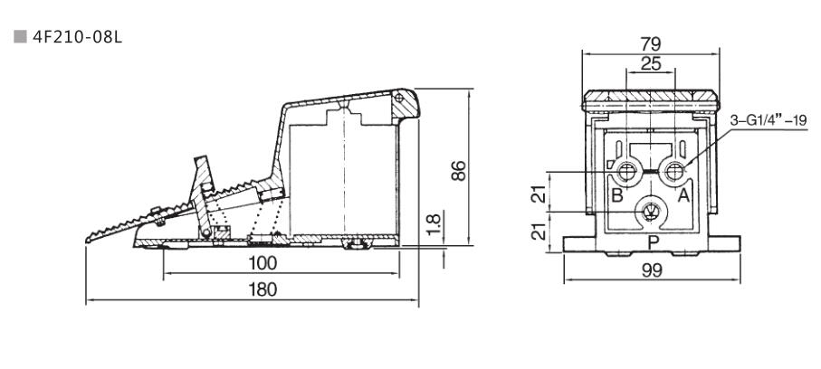 4F Series Foot Valve 6