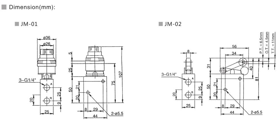 JM Series Mechanical Valve 5