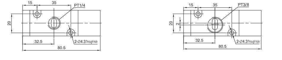 A3300 Series 3/2 Pneumatic Directional Control Valve 8