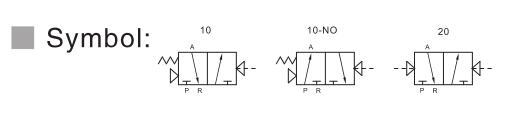 A3300 Series 3/2 Pneumatic Directional Control Valve 2