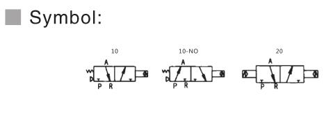 V3100 Series 3/2 Pneumatic Directional Control Valve 2