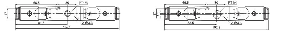 V3200 Serie 3/2 Pneumatisches Richtungssteuerventil 8