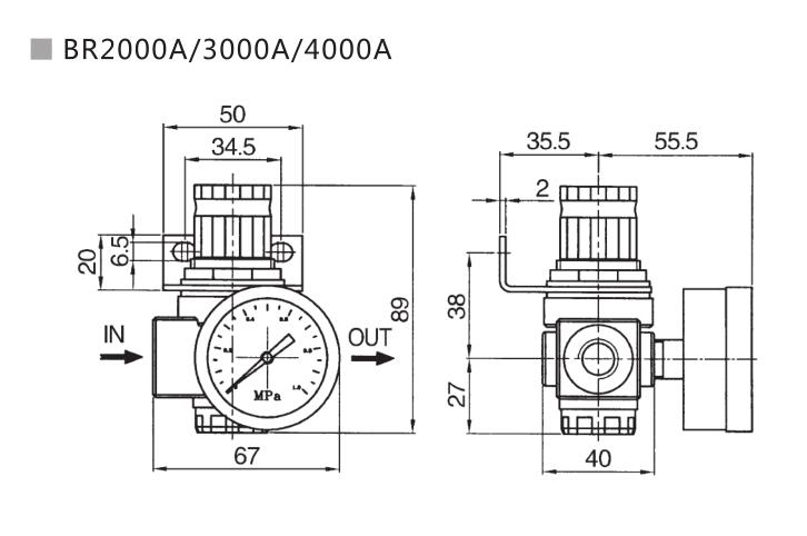 Экономический фильтр серии AR/BR 7