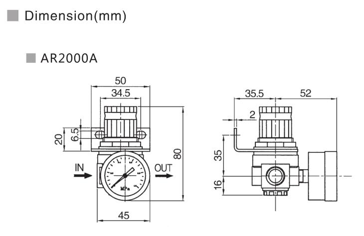 Экономический фильтр серии AR/BR 5