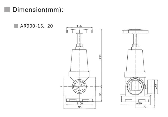 AR Series Big Flow Regulator 6