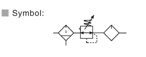 Серия AC Большой регулятор фильтра потока+смазка 3