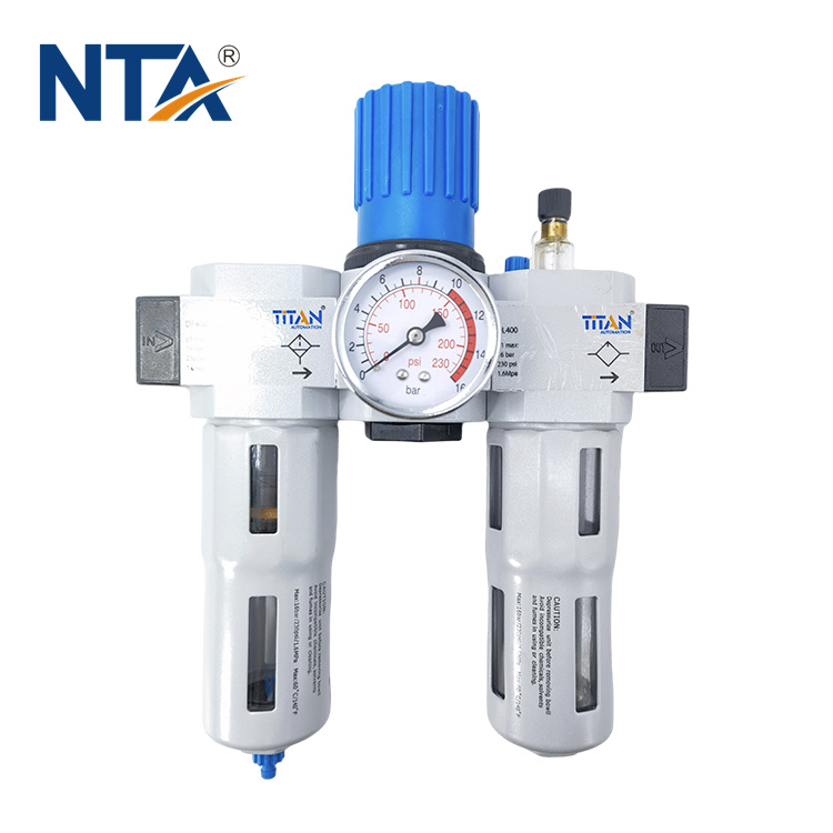 Pneumatic Air Preparation Units DC Series Air Filter Regulator Lubricator 1