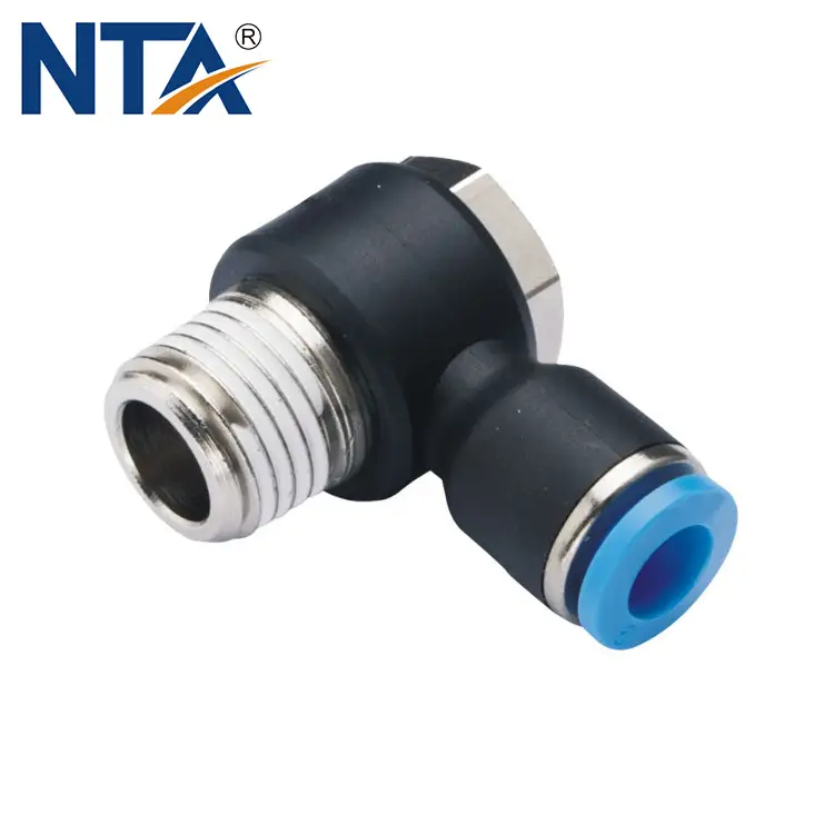 PH Universal Elbow Plastic Push-in Fitting/ Pneumatic Banjo Fittings/Modular Banjo Fittings/Compressed Air Fitting 1