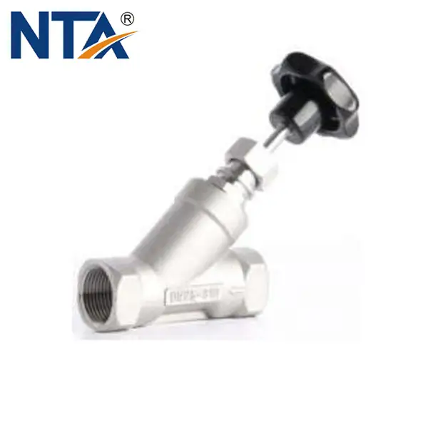 TMV100 Y Type Manual Angle Seat Valve 1