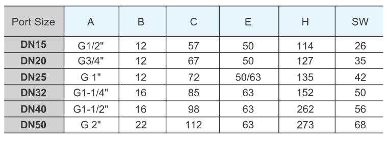 TMV200 T Type Manual Right Globe Control Valve 4