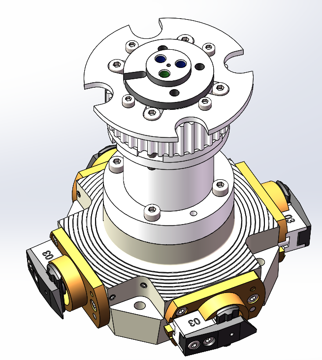 4 Working Position Drop Needle  Air Gripper for Textile Machinery 1