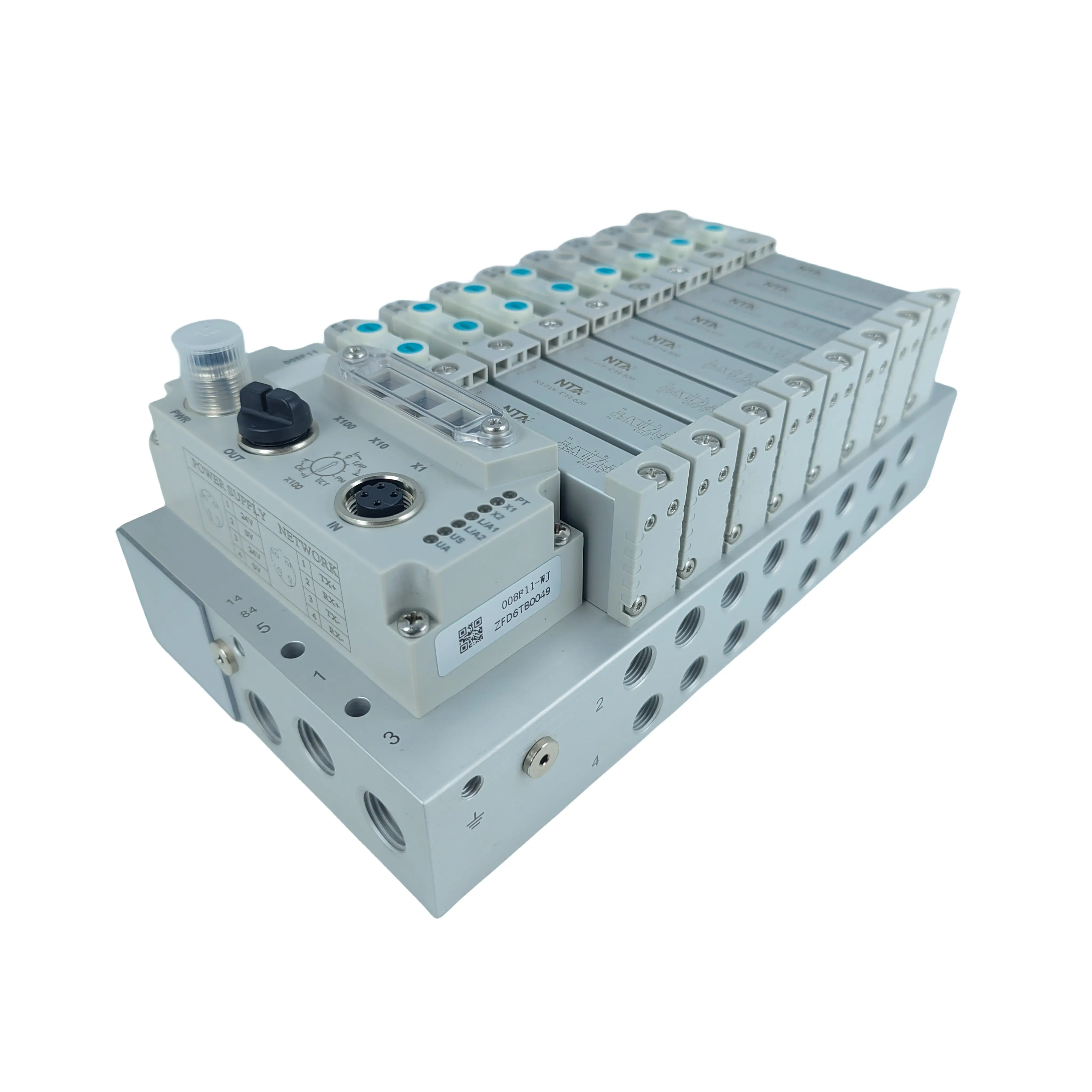 Terminais de válvula compacta para automação industrial - NTA 1