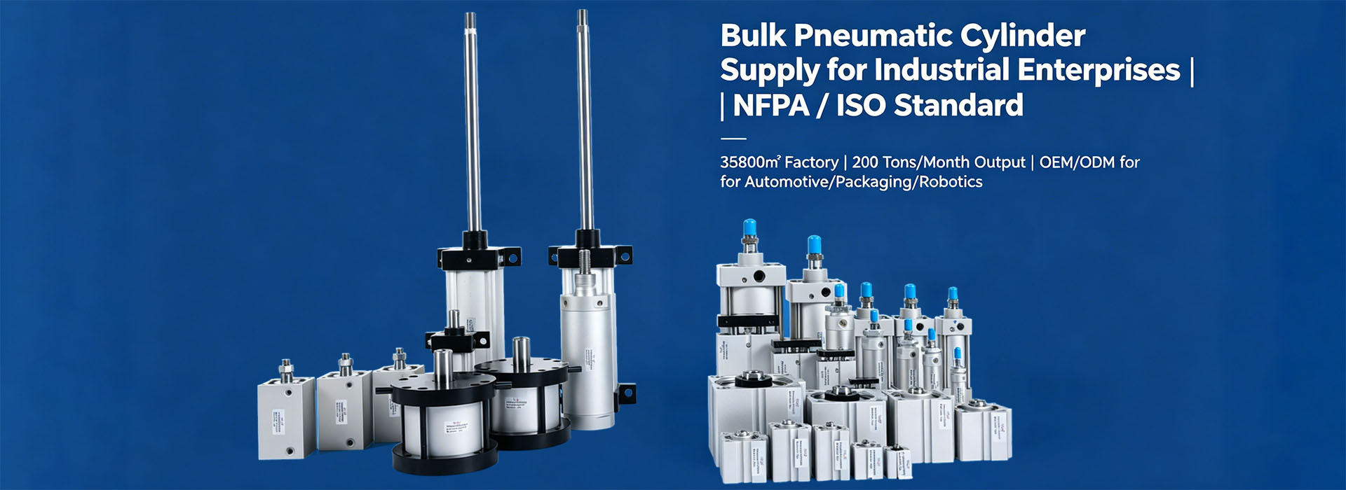 Desde 1972 Fabricante de cilindros neumáticos