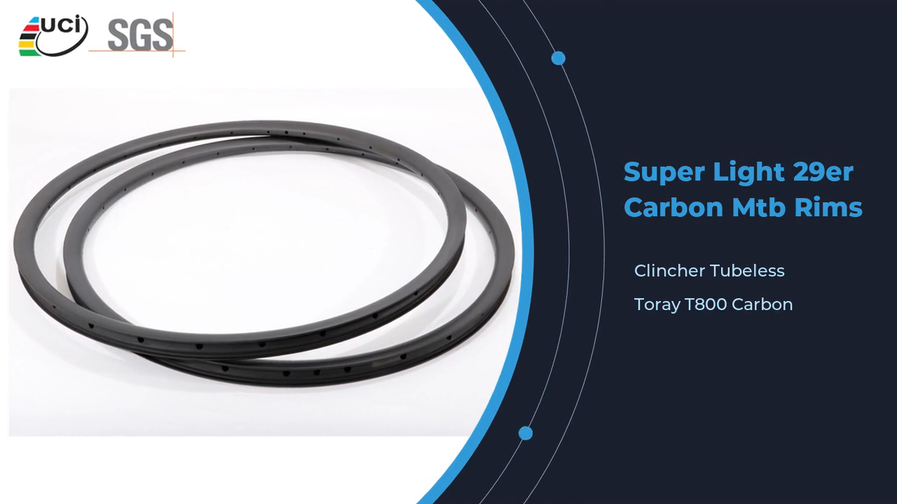 Ultra Light Carbon MTB Rim 29 Moutain Bicycle 29er MTB Rims 29 Supplier 1