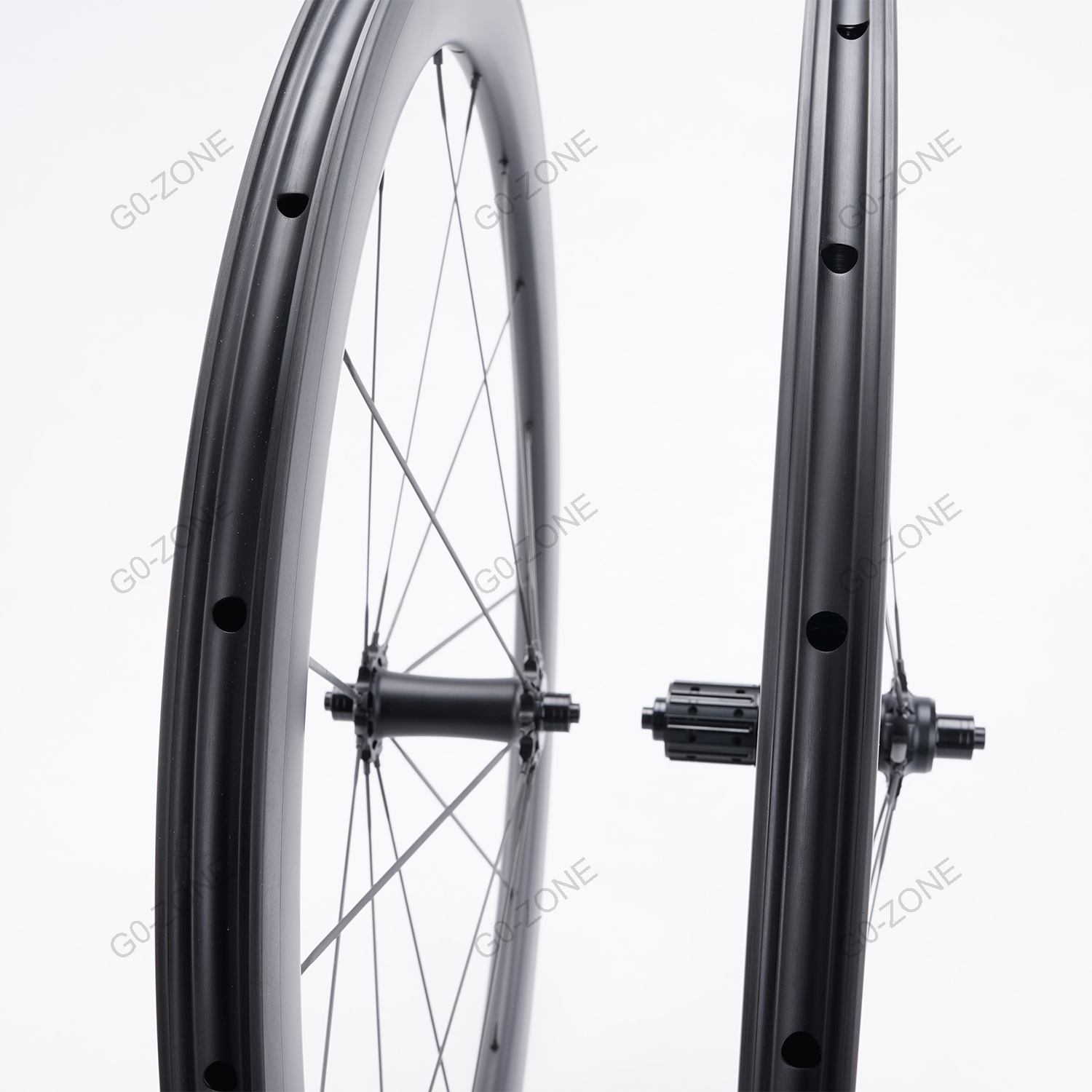 🚴‍♂️ Paire De Roues Vélo Route 700C 50 Mm - Jantes Alliage, Disque, Cliquet, Grises - Neuf, Garantie 1 An