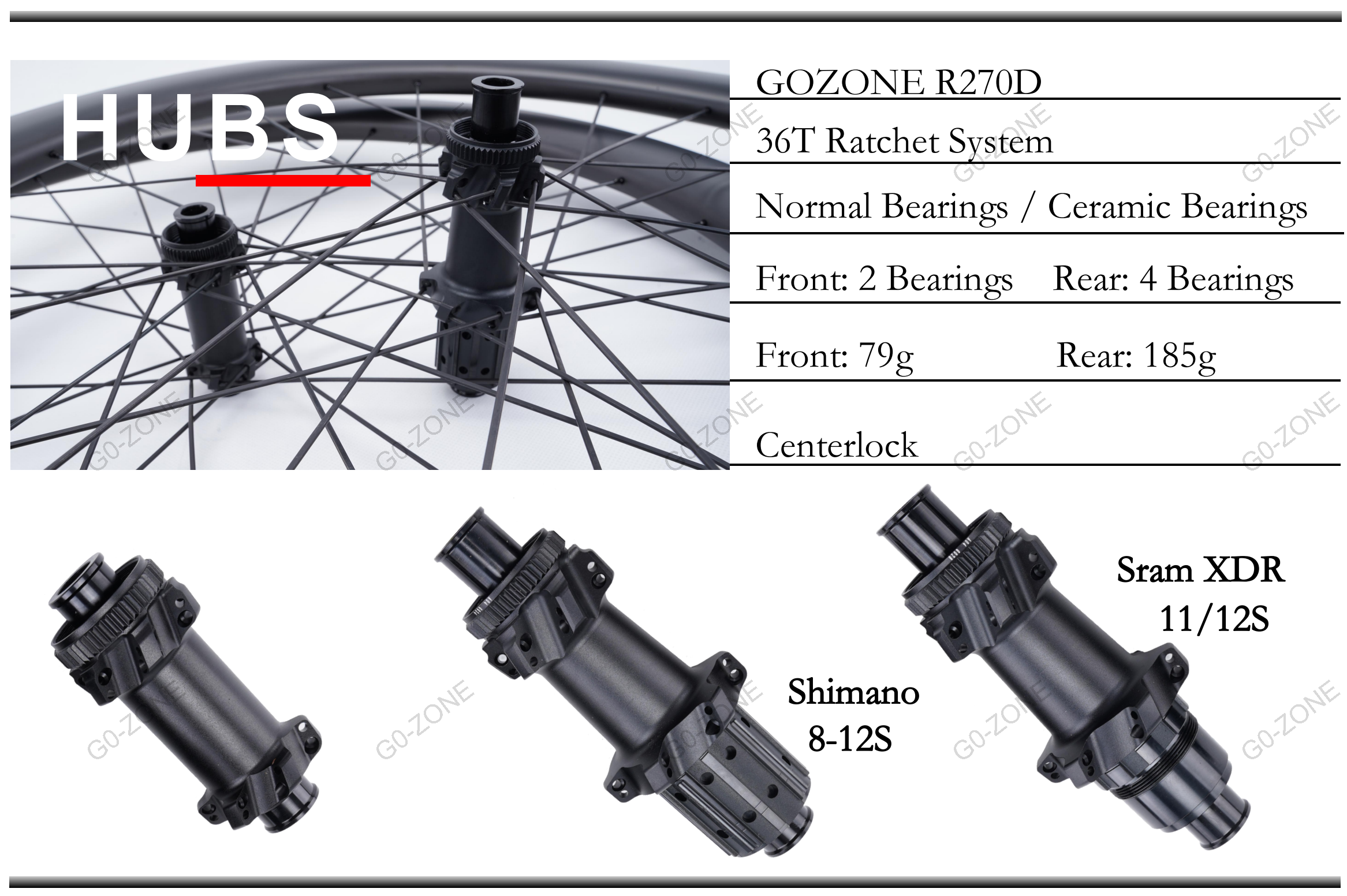 700c Ultralight Ratchet R270D Carbon Wheelset Disc Brake Wheels 1235g 2