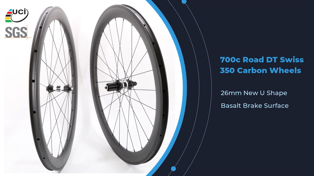 DT Swiss 350 700c Carbon Wheelset OEM / ODM Road Wheels 1