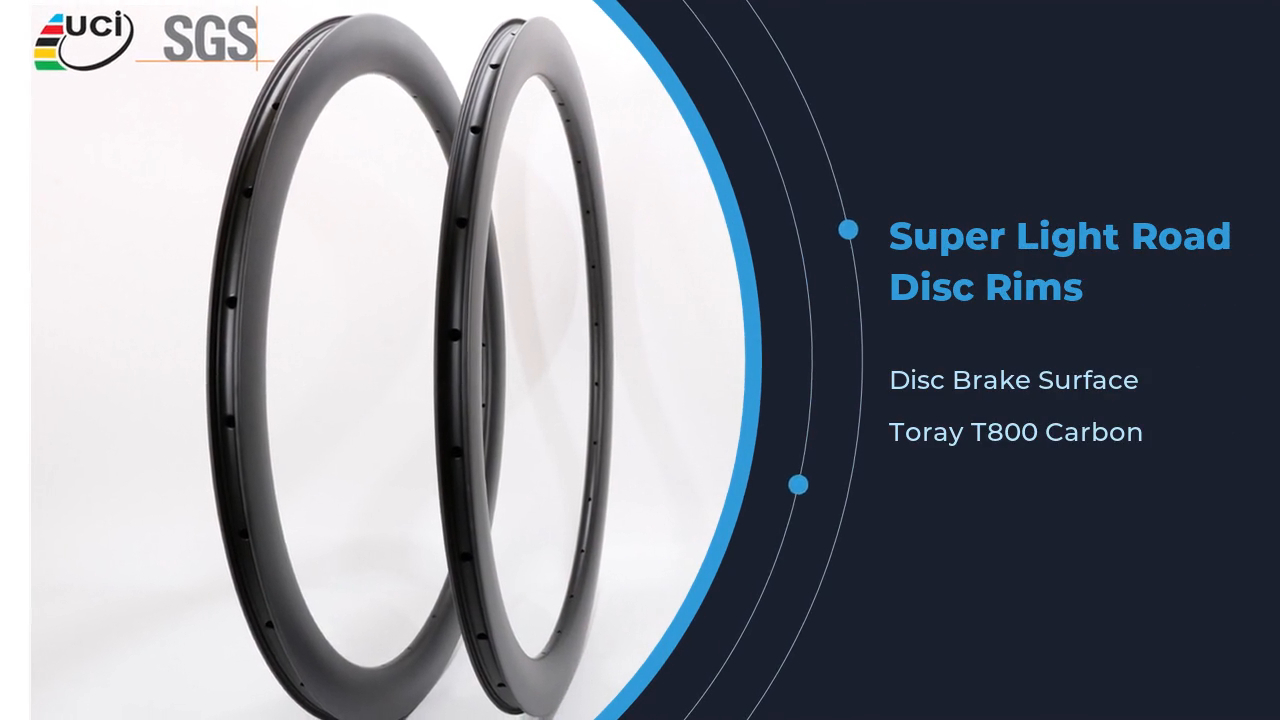 700c Ultralight Carbon Rims Disc Brake OEM Light Road Bike Rim Supplier &amp; manufacturers 1
