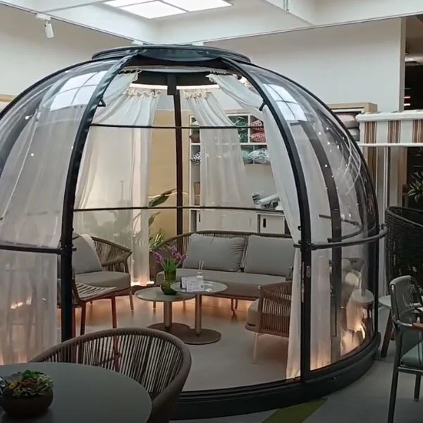 High-Quality PC Dome for Beautiful Jungle Environment, 360°Transparent View, Resistant to Harsh Environments 1