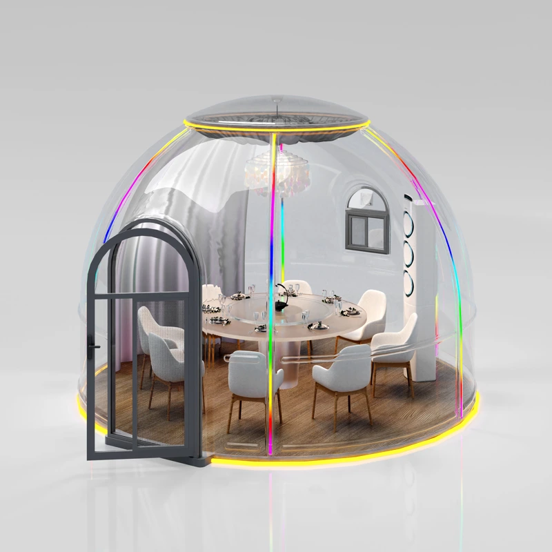 Diameter 400cm PC Dome Star House 360° Transparent Polycarbonate Dome 1