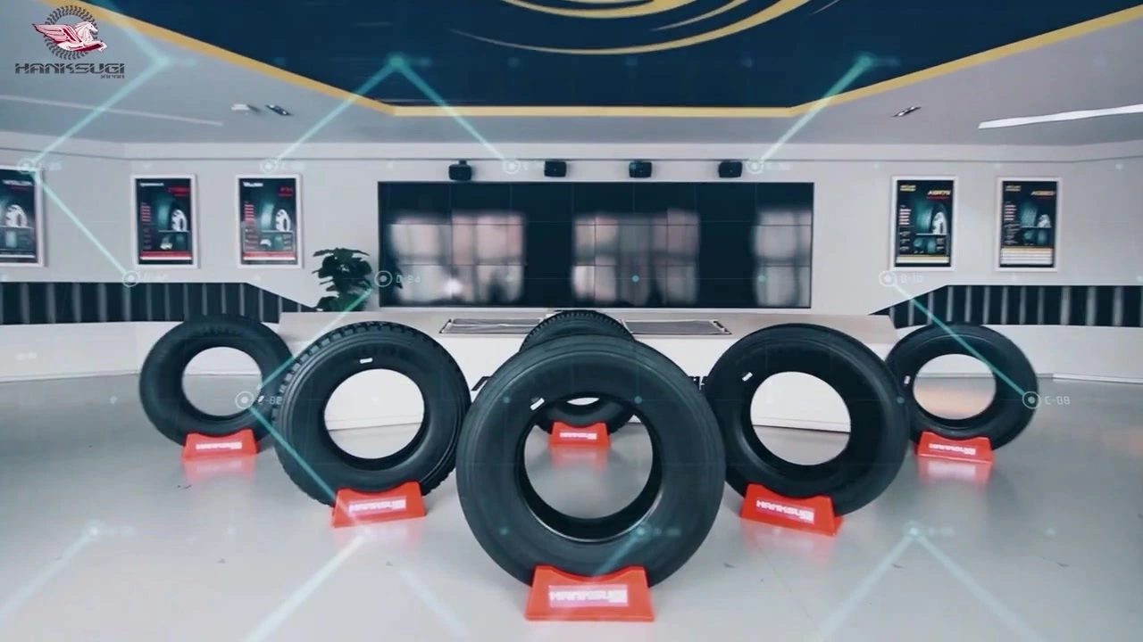 LKW -Bus -Radialreifen | 315/80R22.5 TBR Reifen Großhandel | Hanksugi Reifen 1