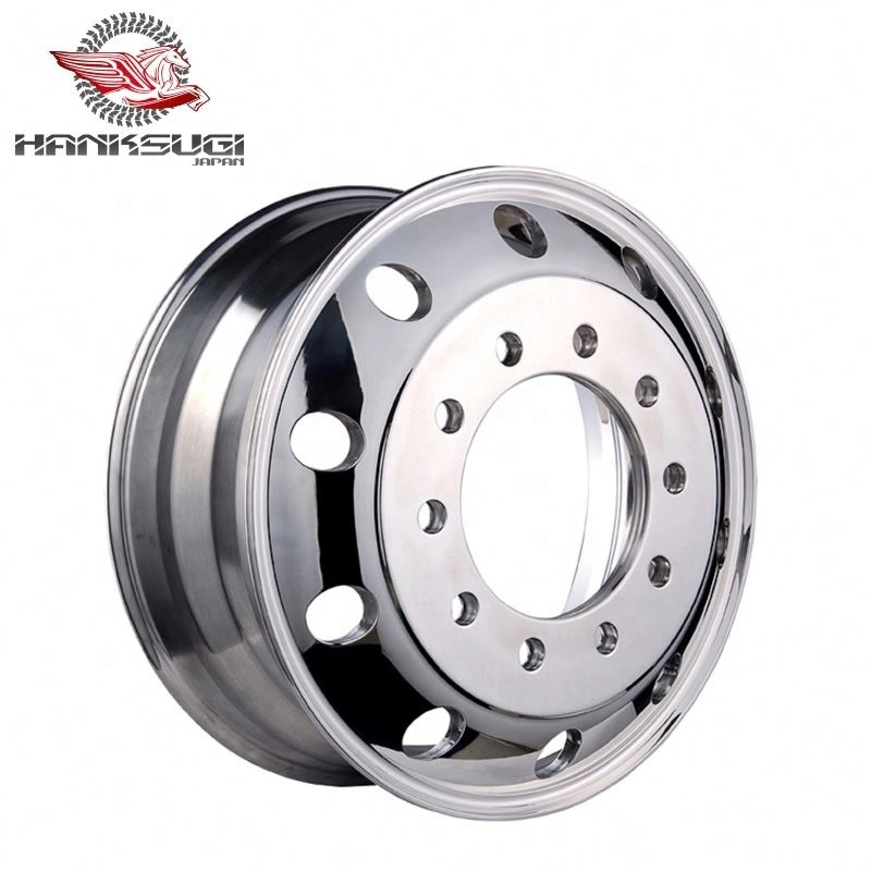 Hanksugi - 12 pulgadas 5.00-6 100 mm 22.5 Rimas de rueda de aluminio Rimas de aluminio 1