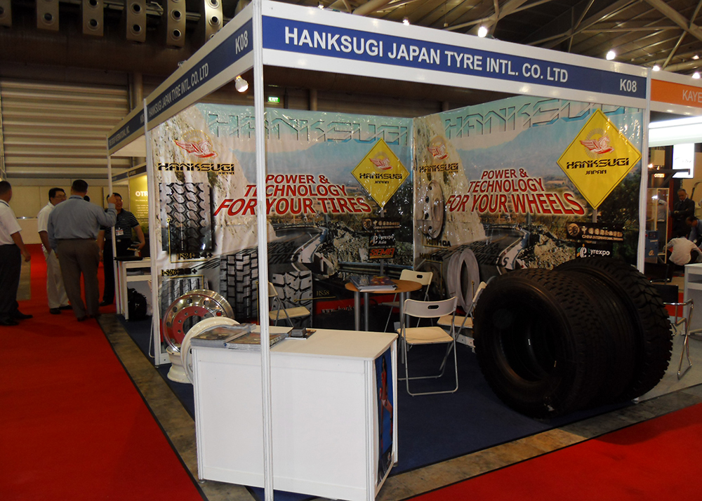 Hanksugi gick med i nästan alla professionella däckshower över hela världen 4