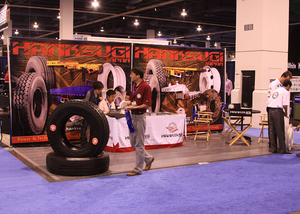 Hanksugi gick med i nästan alla professionella däckshower över hela världen 7