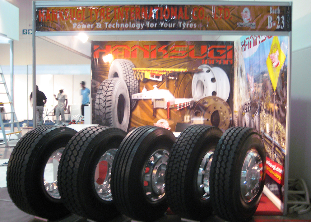 Hanksugi gick med i nästan alla professionella däckshower över hela världen 6