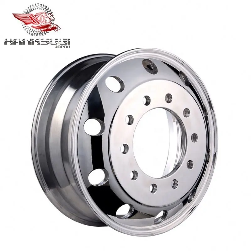 High-Tech Semi Polished Aluminum Truck Wheel Rim 700c 1
